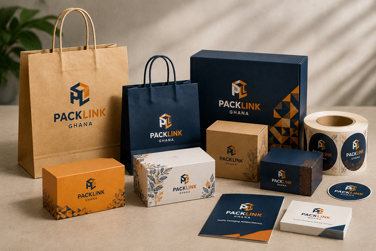 Custom packaging in Ghana by PackLink Ghana